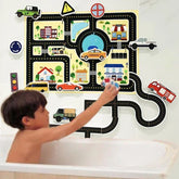 Baby Bath Puzzle Toy Set – Floating & Wall-Sticking